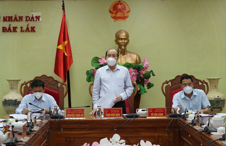 Họp thành viên UBND tỉnh thông qua nội dung trình Kỳ họp HĐND tỉnh khóa X